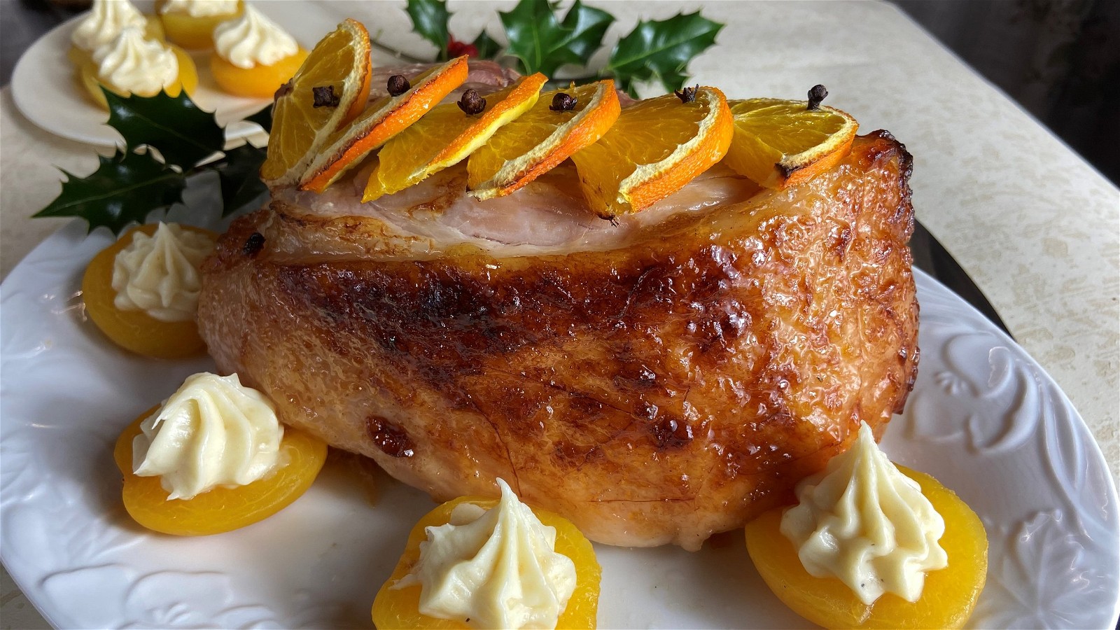 Image of Gammon with spiced orange