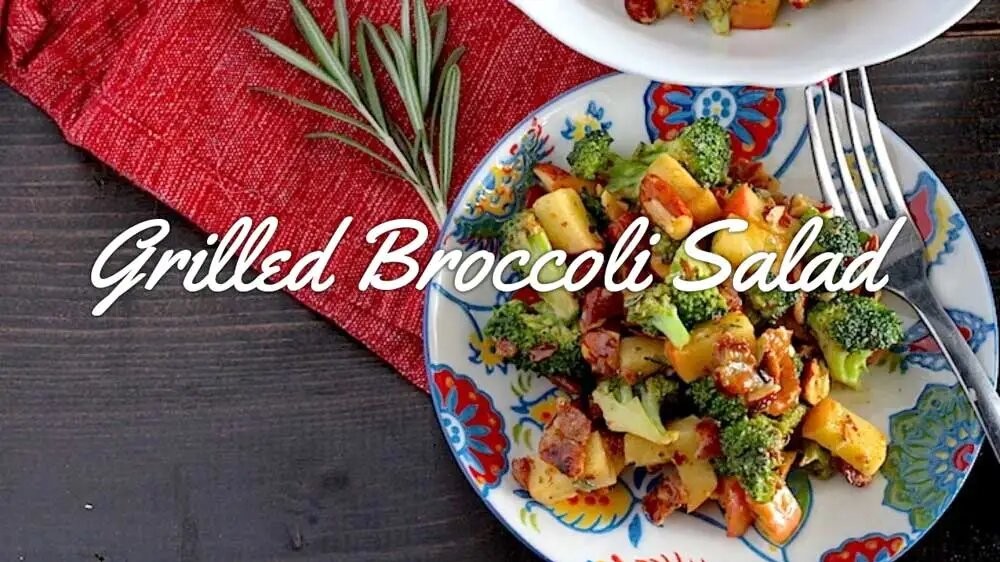 Image of Grilled Broccoli Salad