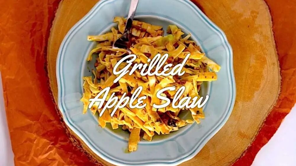 Image of Grilled Apple Slaw