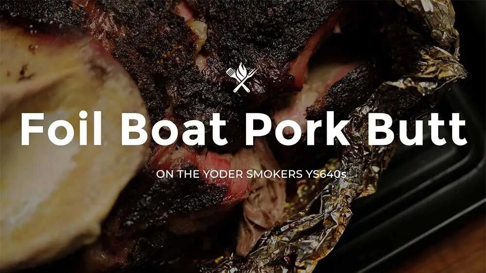 Image of Foil Boat Pork Butt