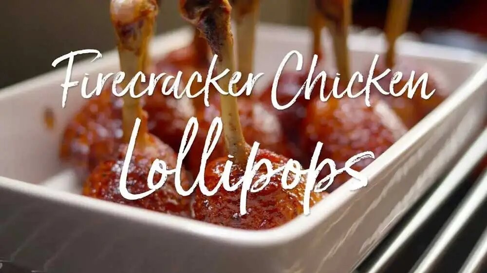 Image of Firecracker Chicken Lollipops