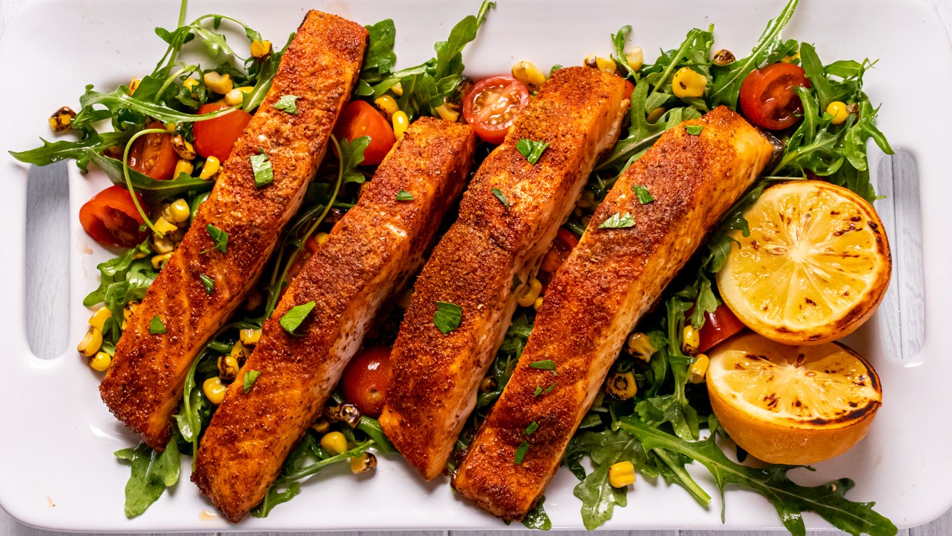 Image of Simple Old Bay Salmon