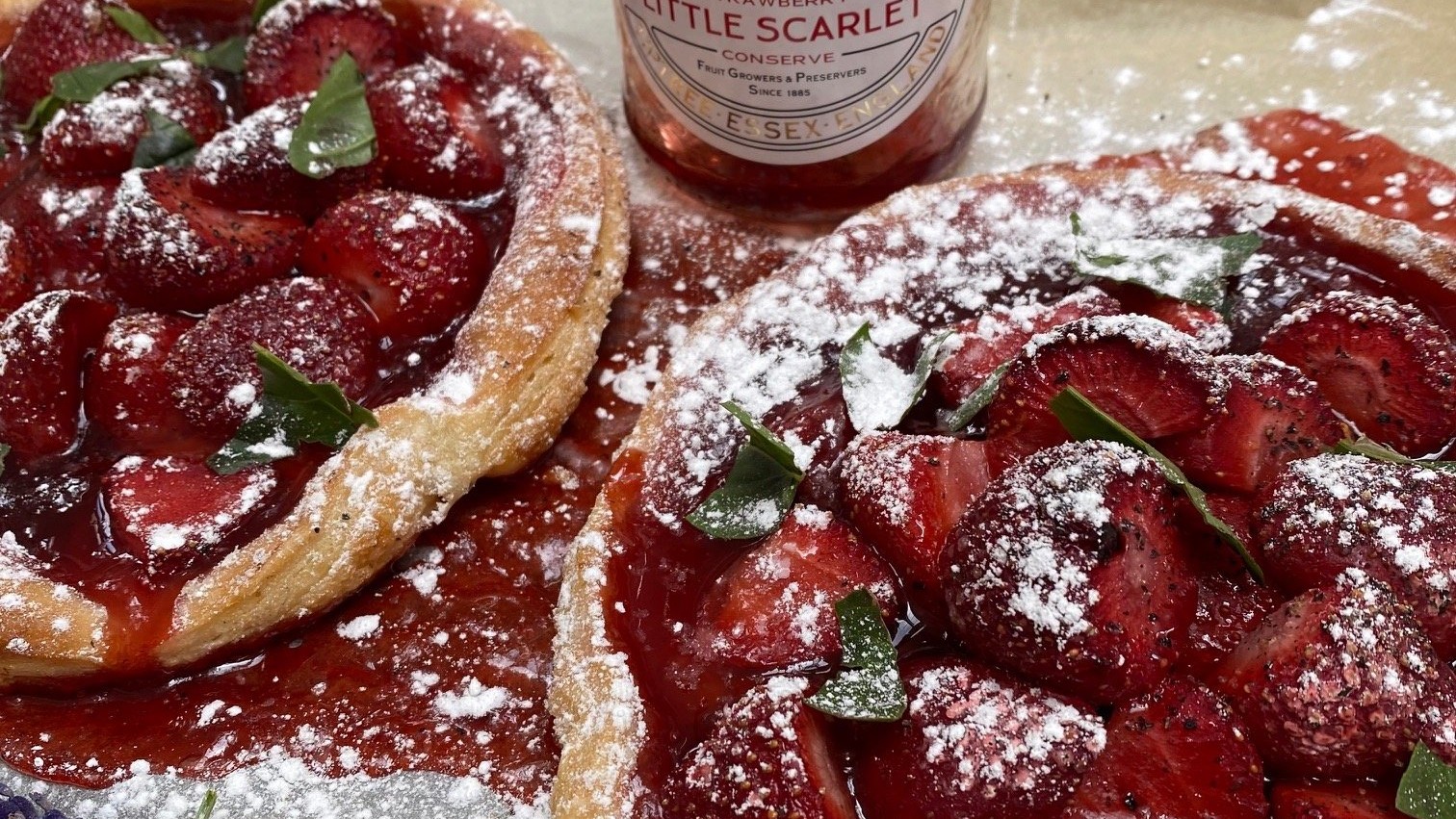 Image of Rachel green’s little scarlet & basil tarts