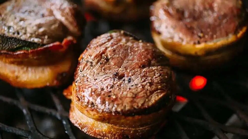 Image of Tournedos Wrapped in Bacon and Sage