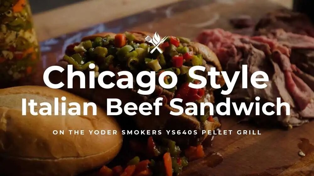 Image of Chicago Style Italian Beef Sandwich