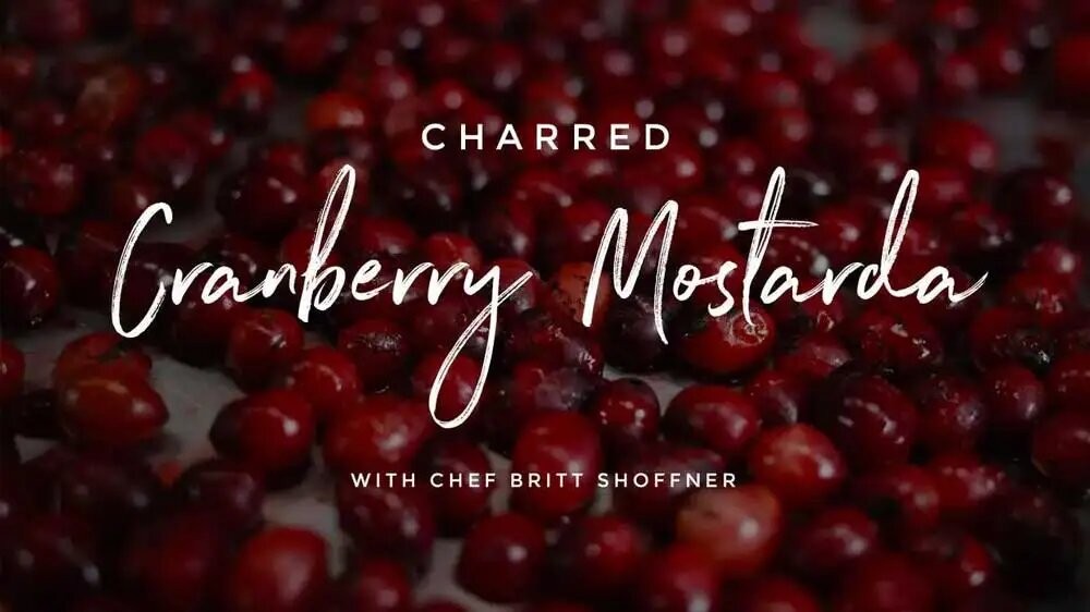 Image of Charred Cranberry Mostarda