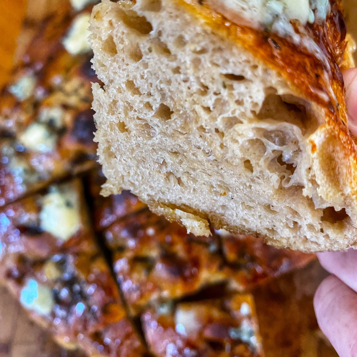 Sourdough Focaccia to top with Black Honey