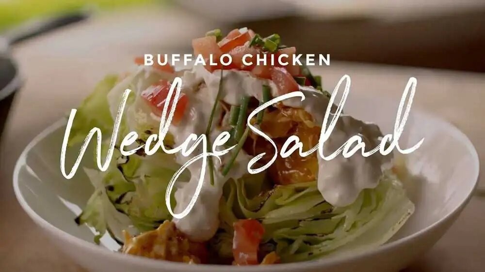 Image of Buffalo Chicken Wedge Salad