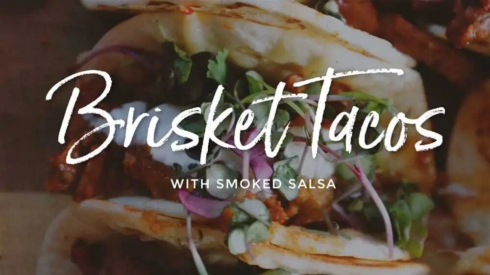 Image of Brisket Tacos with Smoked Salsa