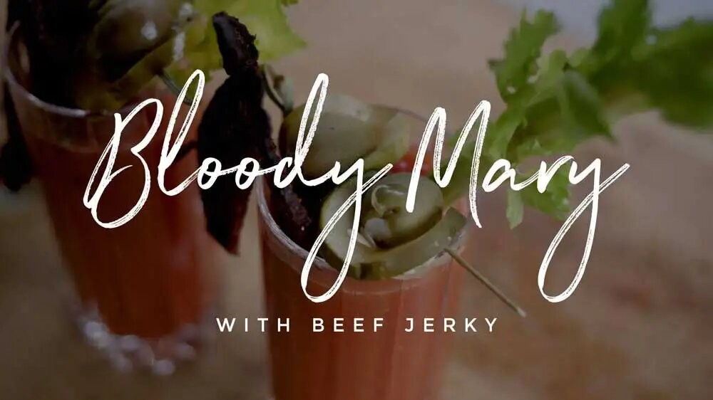 Image of Bloody Mary with Smoked Beef Jerky