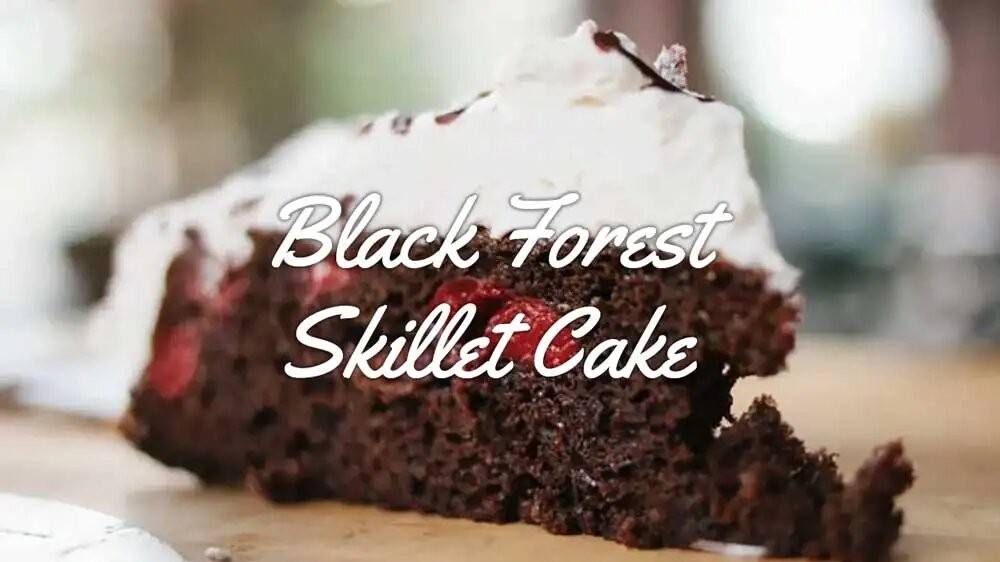 Image of Black Forest Skillet Cake