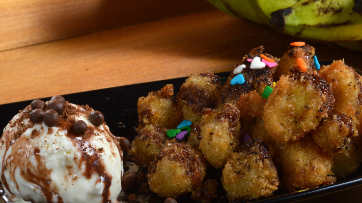 Image of Banana Fritters with Cassava Flour