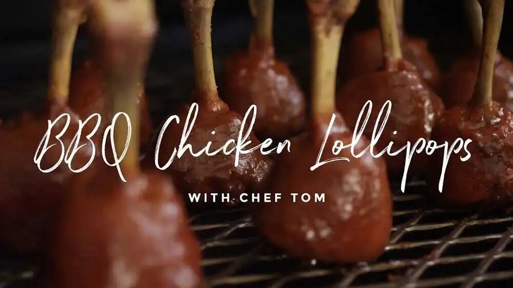 Image of Barbecue Chicken Lollipops