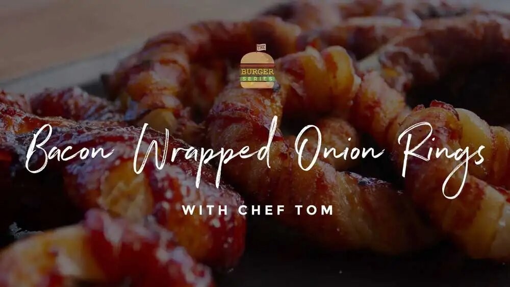 Image of Bacon Wrapped Onion Rings