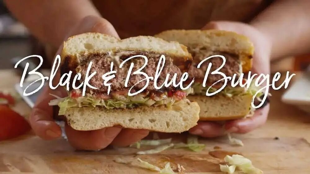 Image of Bacon Black and Blue Burger