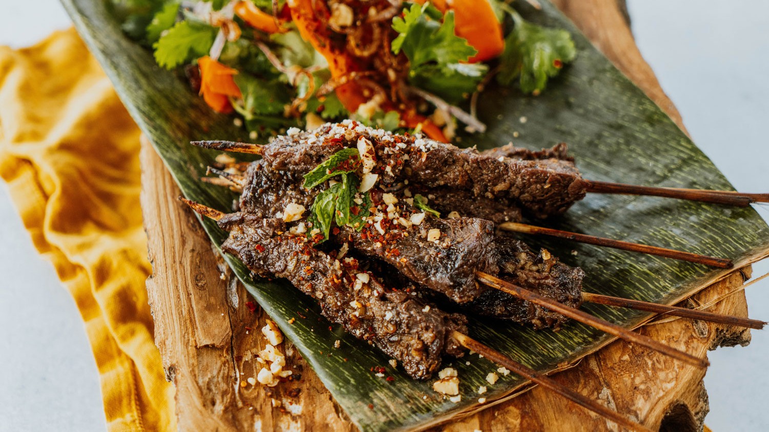 Image of Skirt Steak Style Satay