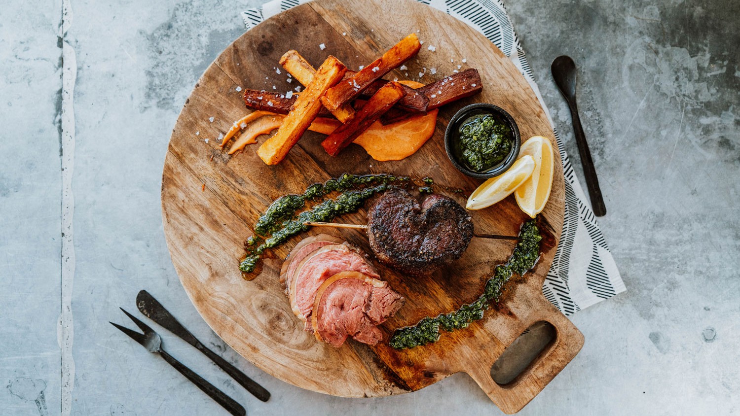 Image of Picanha with Papas Bravas