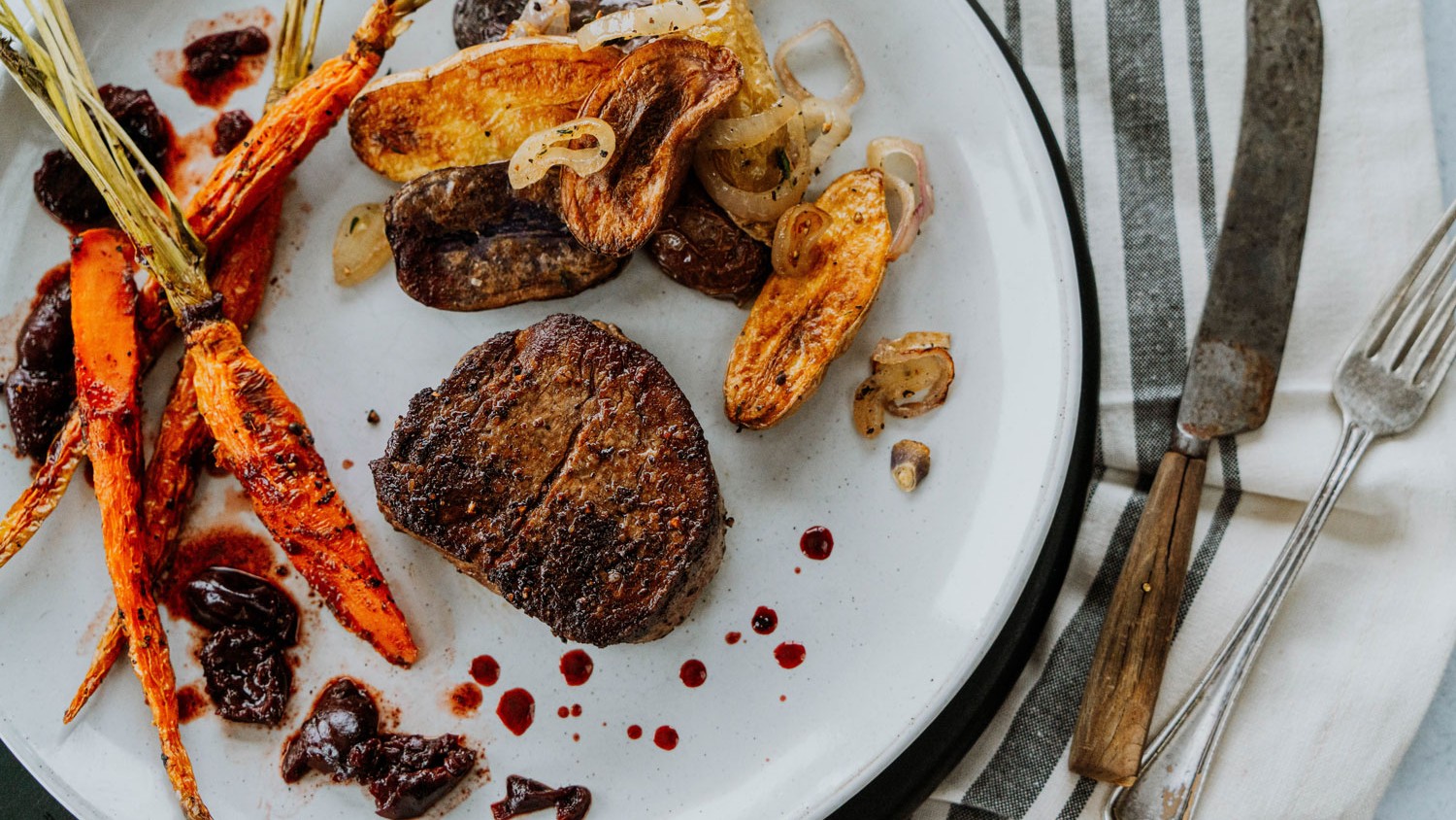 Image of Tenderloin Medallions with Cherry Chili Reduction