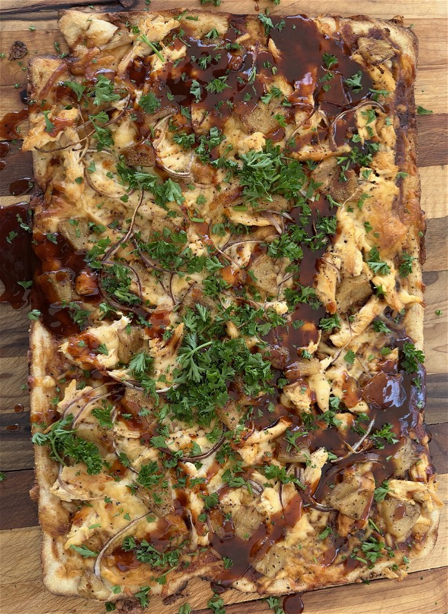 Image of Pineapple Chipotle BBQ Chicken Pizza