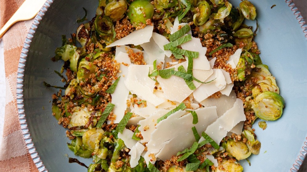 Image of Roasted Brussels sprout salad