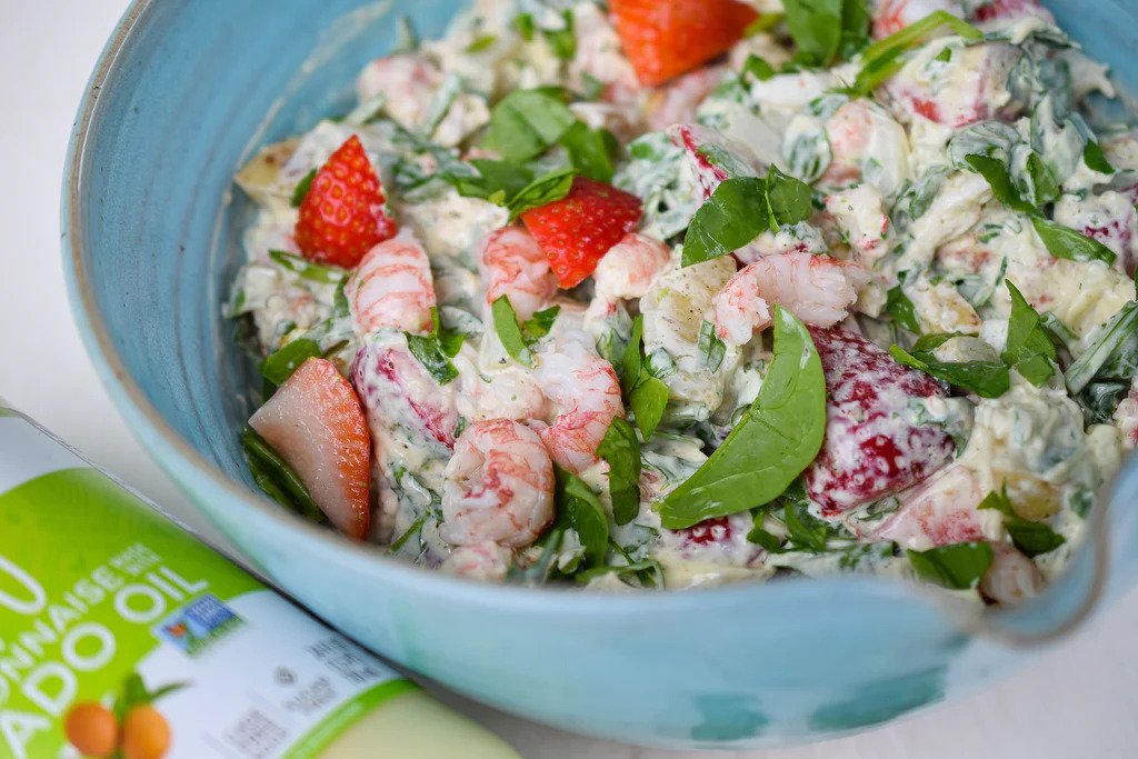 Image of Summer Shrimp Salad with Mayo