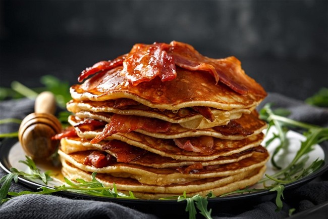 Canadian Style Pancake Stack