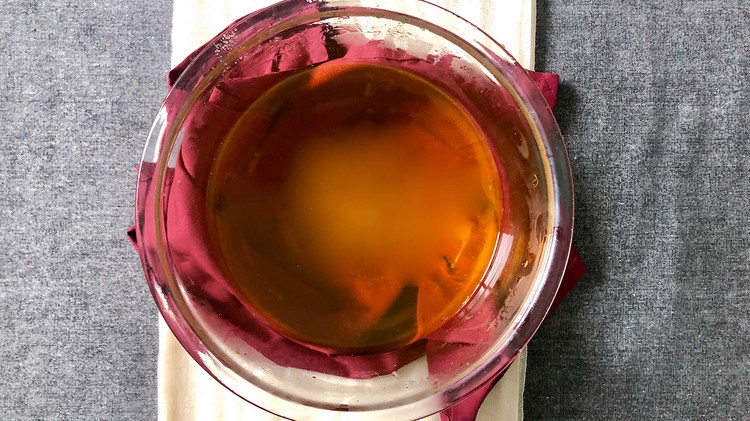 Image of Mix lemon jello according to packet instructions. Let gel for 2-4 hours or overnight.