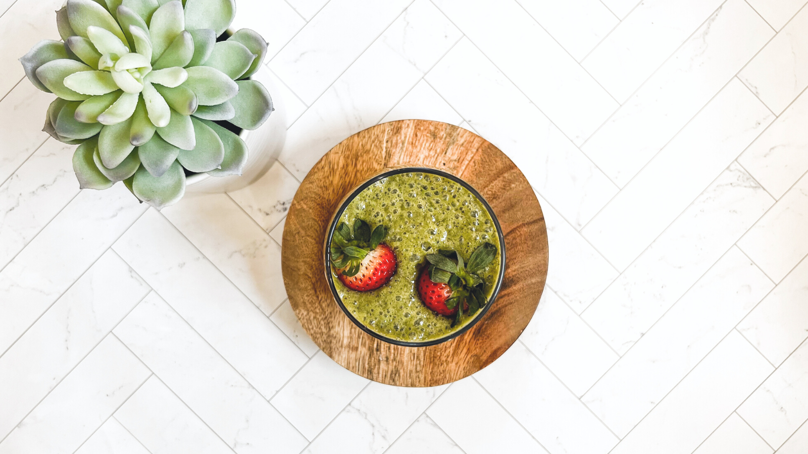Image of Berry Green Protein Shake