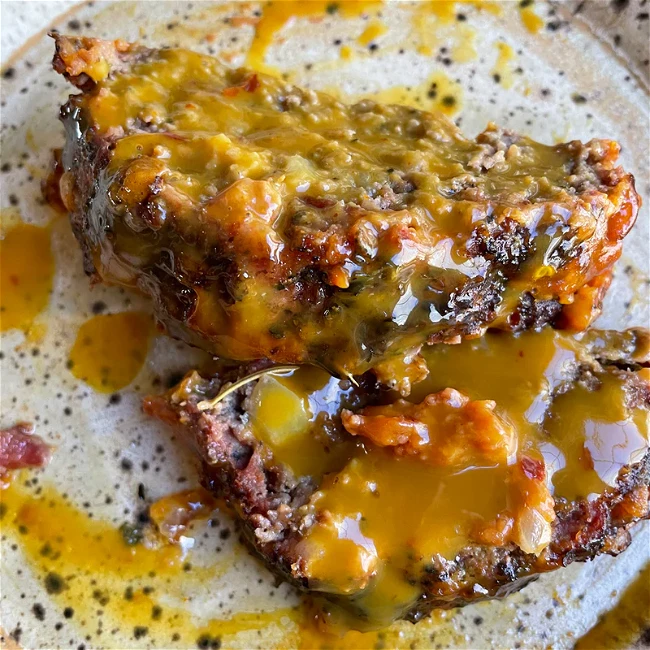 Image of Smoked Carolina Mustard Meatloaf