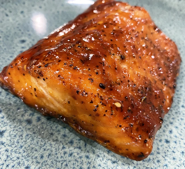 Image of Honey Ginger Salmon with Pineapple Chipotle Glaze