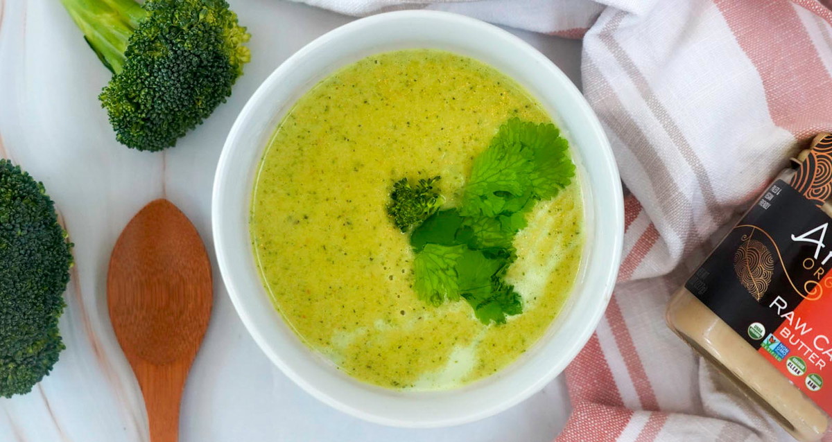 Cream of Broccoli Soup | Vegan, Dairy-free