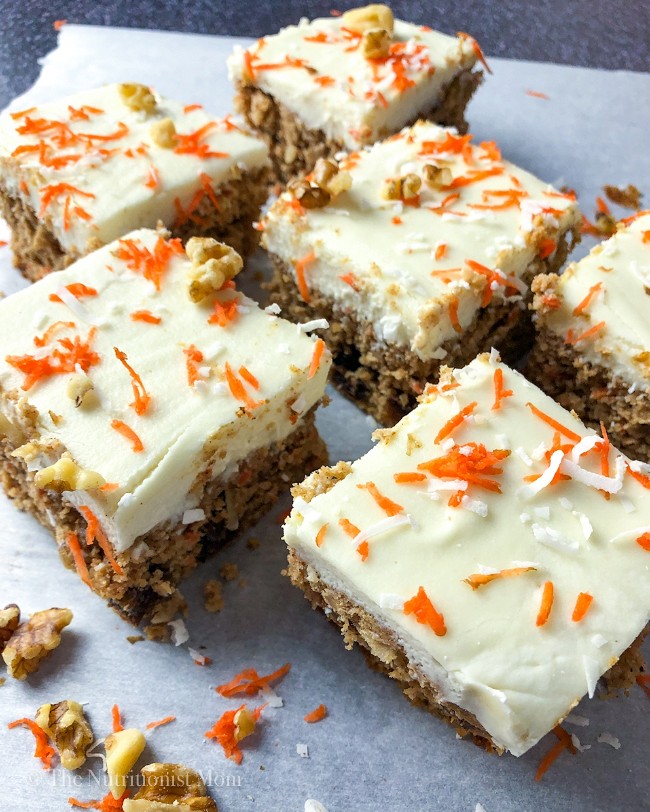 Image of Carrot Cake Protein Slices