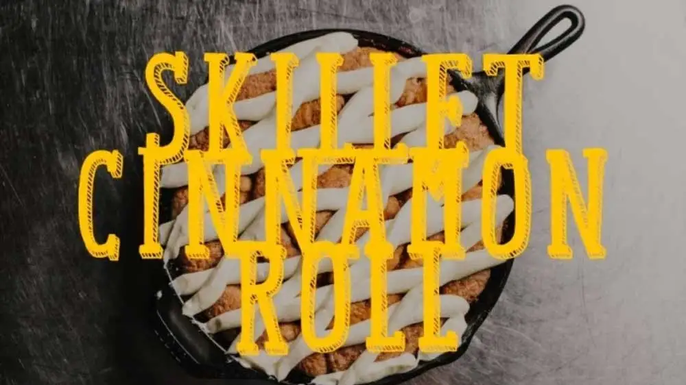 Image of Skillet Cinnamon Roll