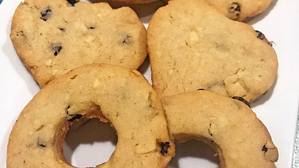 Image of Almond and Currant Cookies