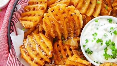 Image of Air Fryer Waffle Fries