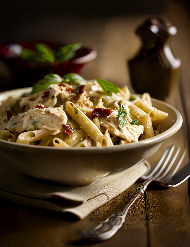 Image of Easy Chicken Alfredo Pasta