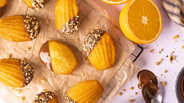 Image of Chocolate Orange Madeleines