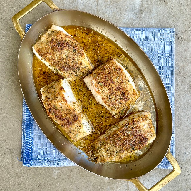 Image of Lemon Herb Broiled Fish