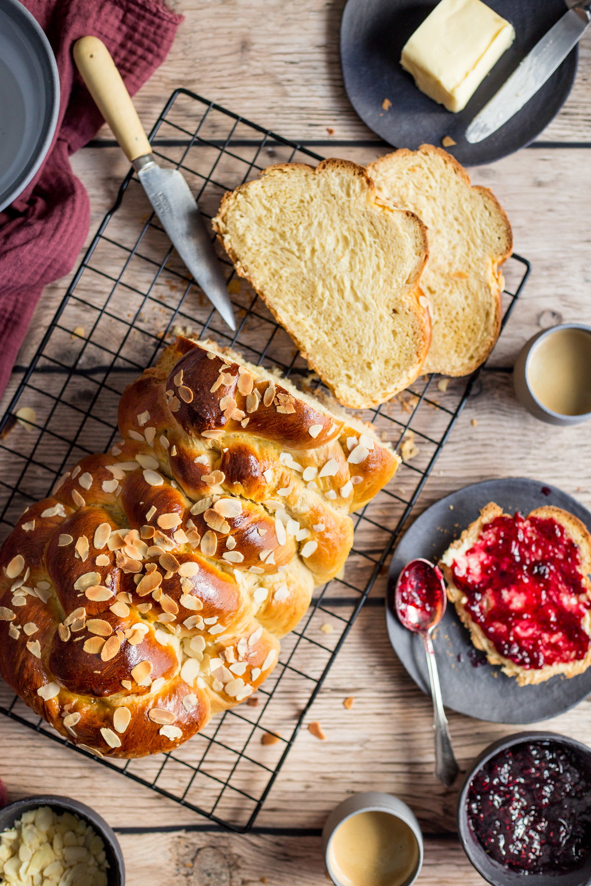 Vianôcka braided sweet bread (step by step)