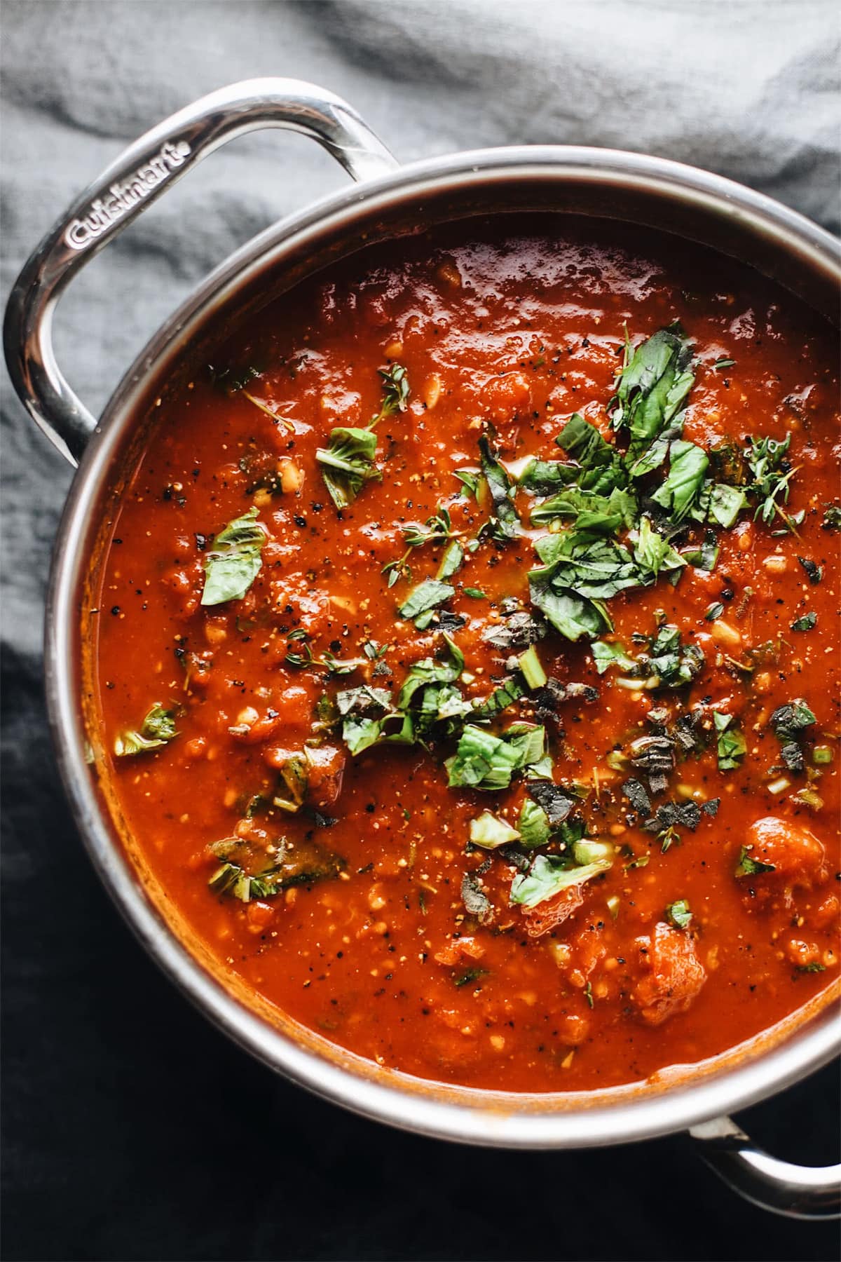 San Marzano Tomato Sauce & Meatballs