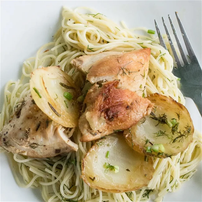 Image of Sautéed Chicken Breasts with Fennel and Rosemary