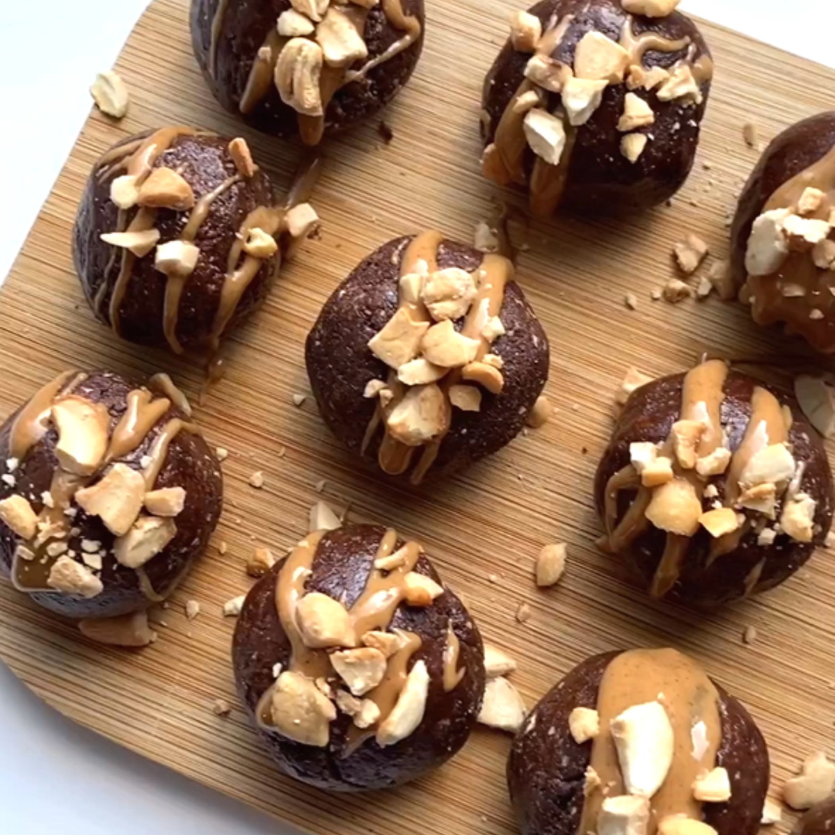 Brownie Batter Protein Balls 