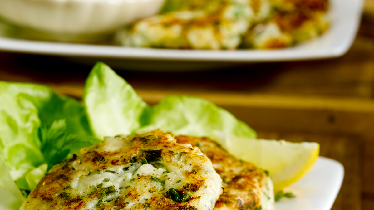Image of Spring Cod Potato Cakes