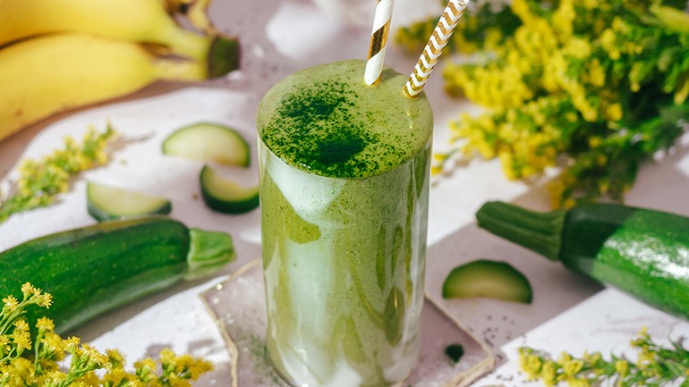 Adaptogenic Green Smoothie Recipe | Navitas Organics