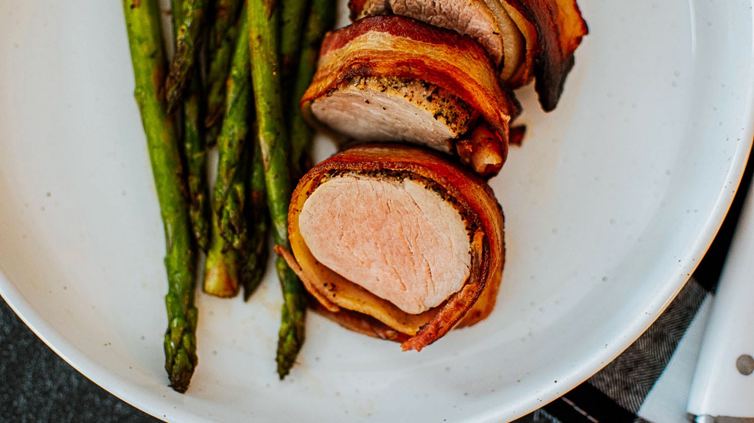 Image of Bacon Wrapped Pork Tenderloin