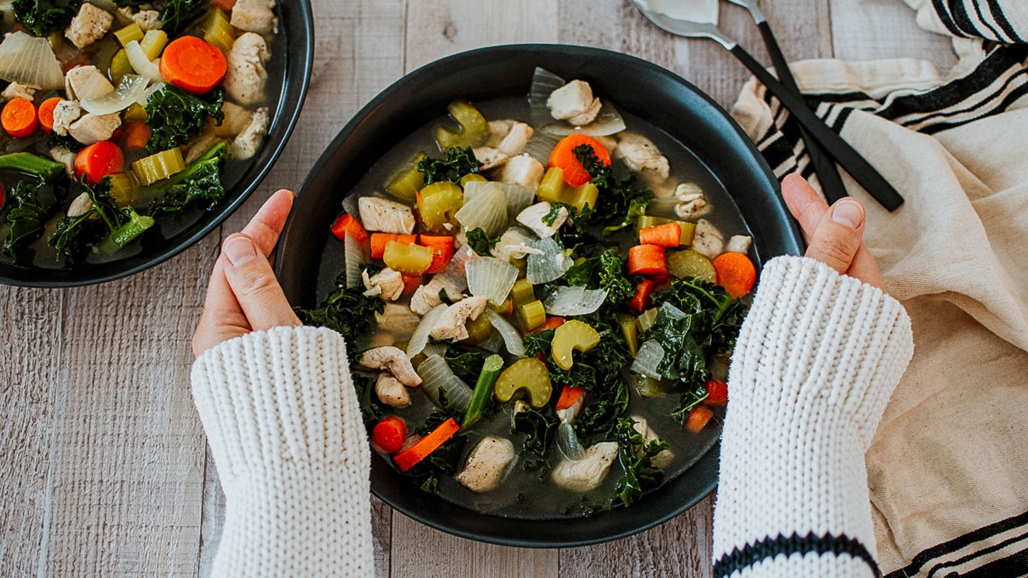 Image of Chicken & Kale Soup