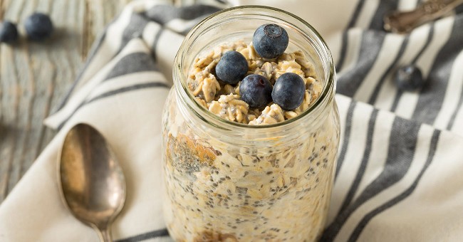 Image of Berry Nutty Overnight Oats