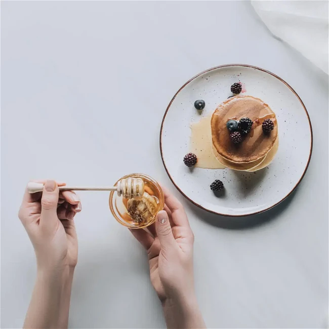 Image of Gluten-Free Blackberry Pancakes