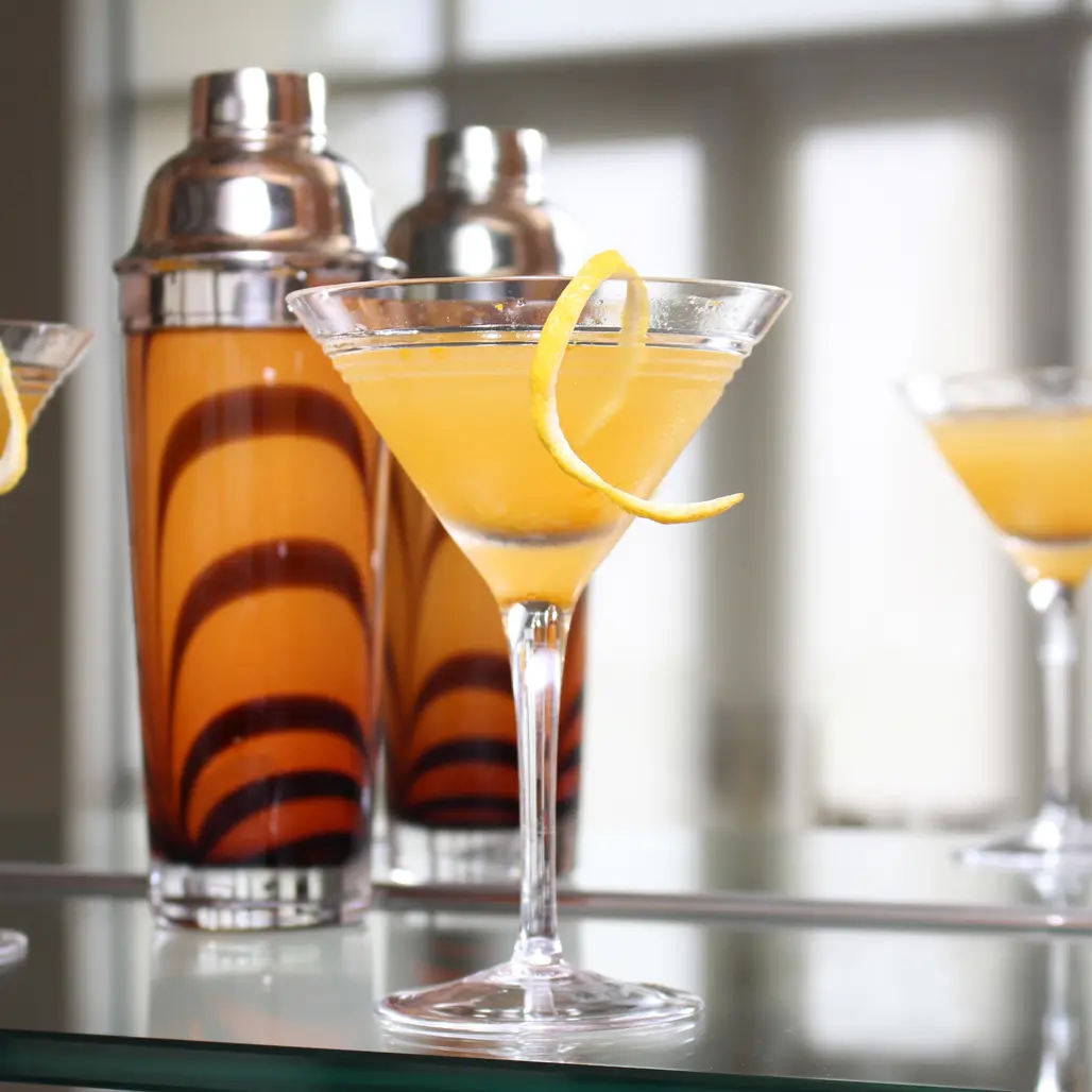 Blossoms+Bourbon Cocktail