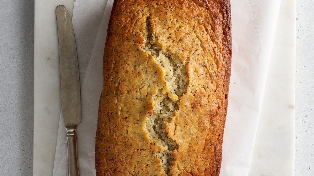 Image of Lemon loaf with poppy seeds